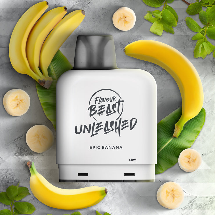 Epic Banana Iced - Flavour Beast Unleashed Level X Pod 14mL