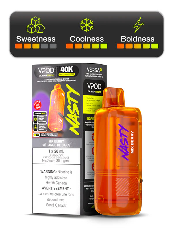 Mix Berry - Versa X by Nasty Pod 20mL [Ontario Stamp]