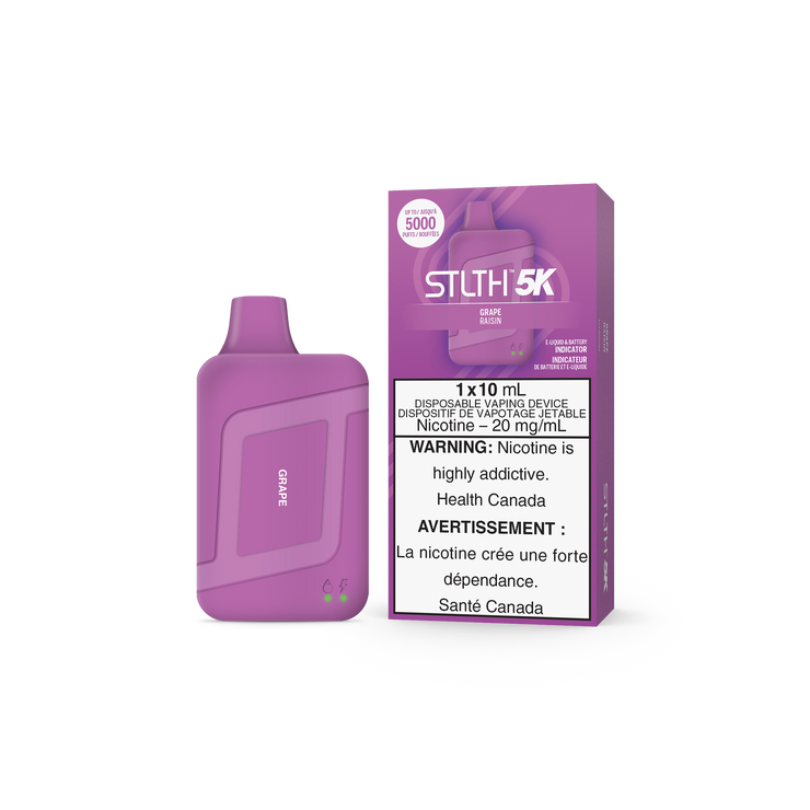 Grape - STLTH 5K Rechargeable Disposable Vape