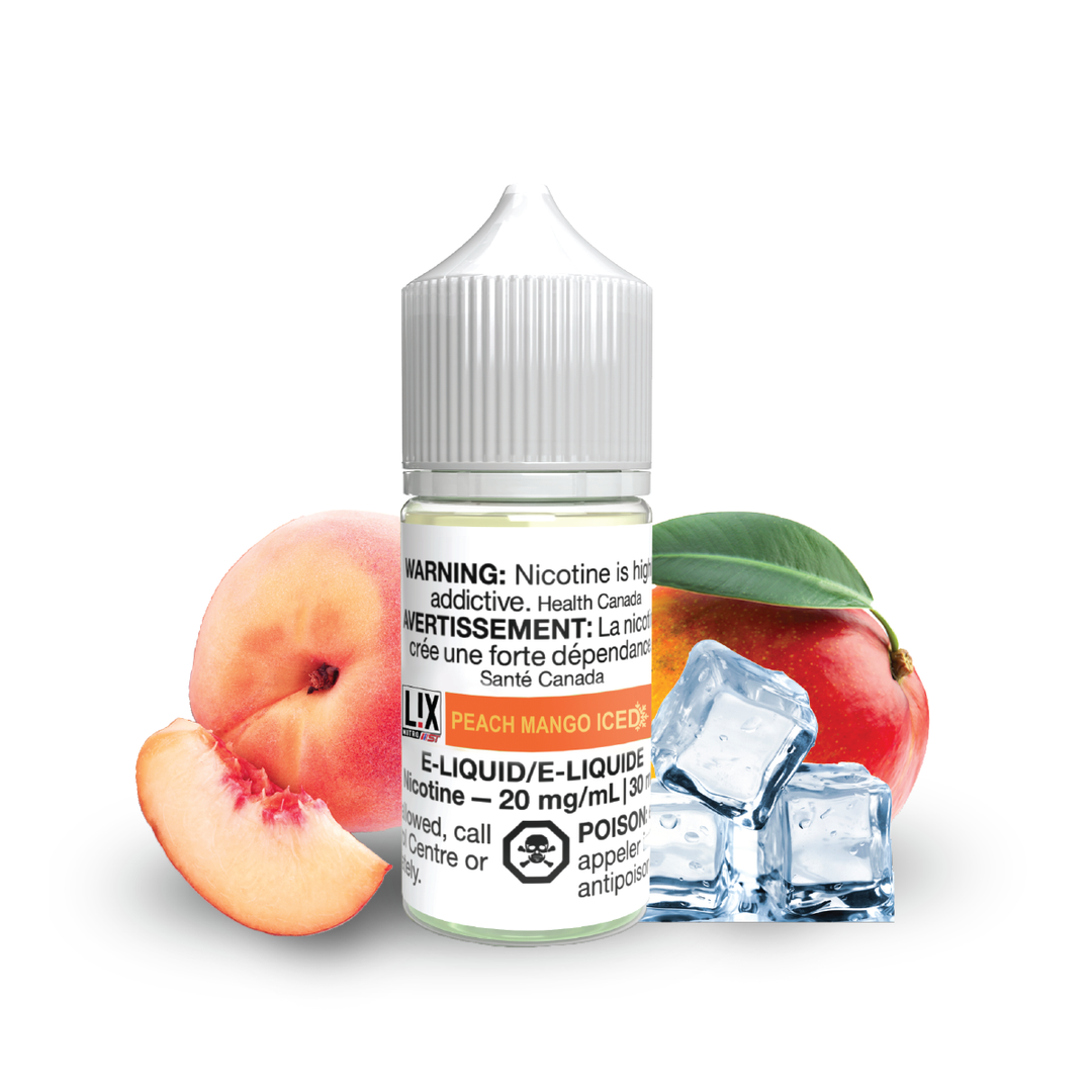 Peach Mango Iced Salt - by L!X Nitro [Ontario Stamp]