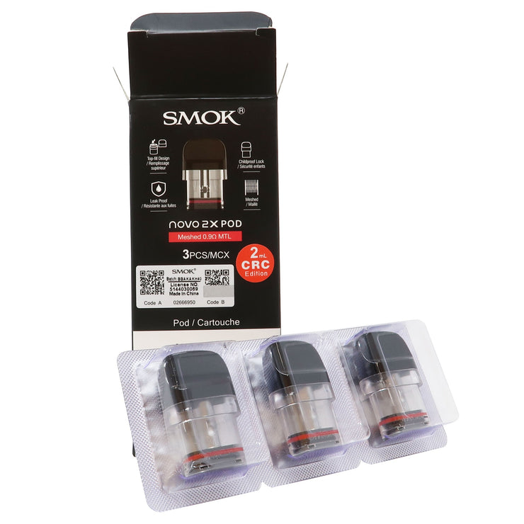 Smok Novo/2/3/2S/2X Replacement Pods 3-pack