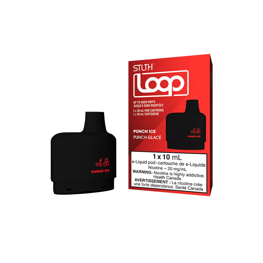 Punch Ice STLTH Loop Pod 10mL [Ontario Stamp] Clear Sky Vapes Inc.