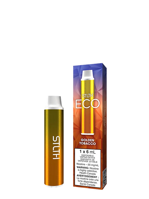 Golden Tobacco - STLTH Eco 6mL Disposable Vape [Ontario Stamp]