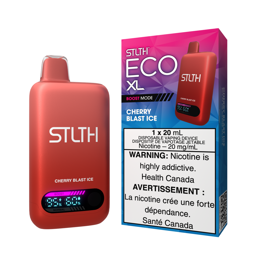 Cherry Blast Ice - STLTH Eco XL Disposable [Ontario Stamp]