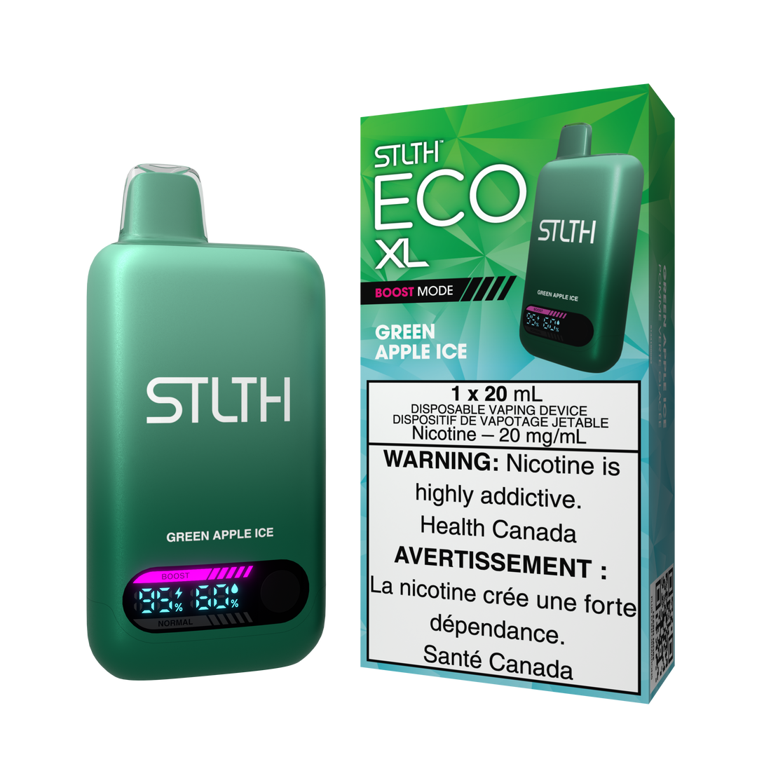 Green Apple Ice - STLTH Eco XL Disposable [Ontario Stamp]