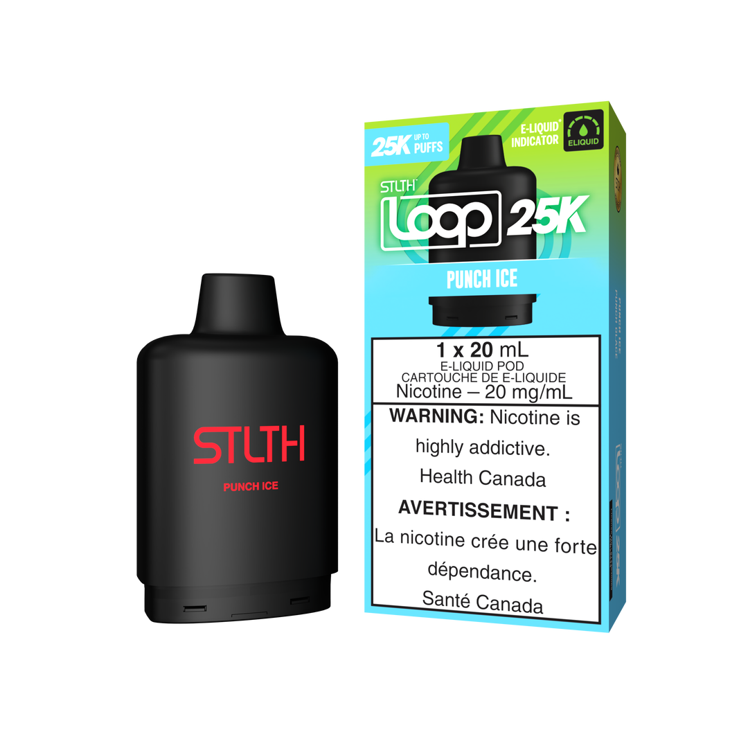 Punch Ice - STLTH Loop 25K Pod 20mL [Ontario Stamp]