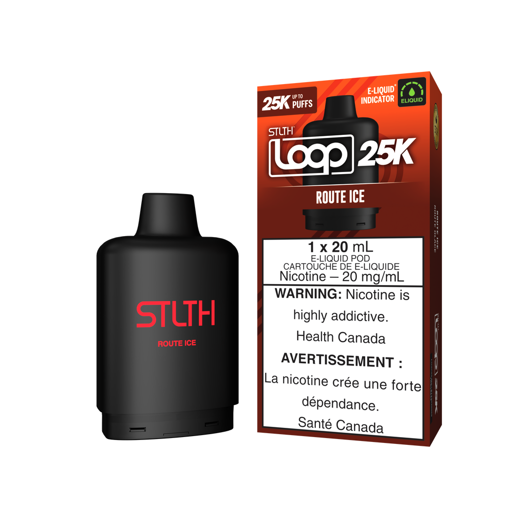 Route Ice - STLTH Loop 25K Pod 20mL [Ontario Stamp]