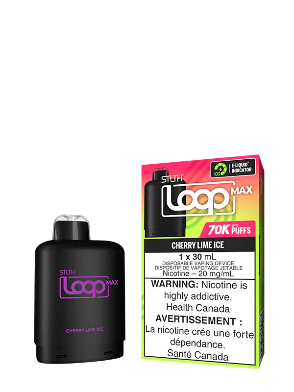 Cherry Lime Ice - STLTH Loop MAX Pod 30mL [Ontario Stamp]