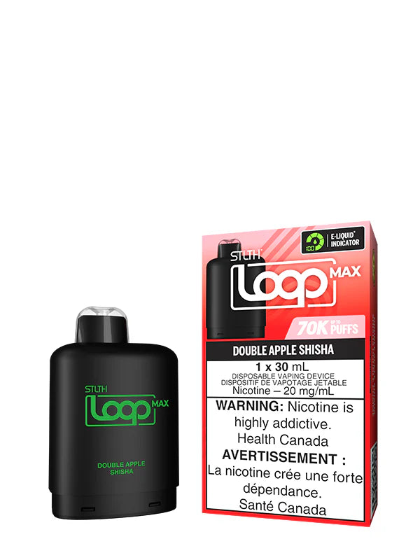 Double Apple Shisha - STLTH Loop MAX Pod 30mL [Ontario Stamp]
