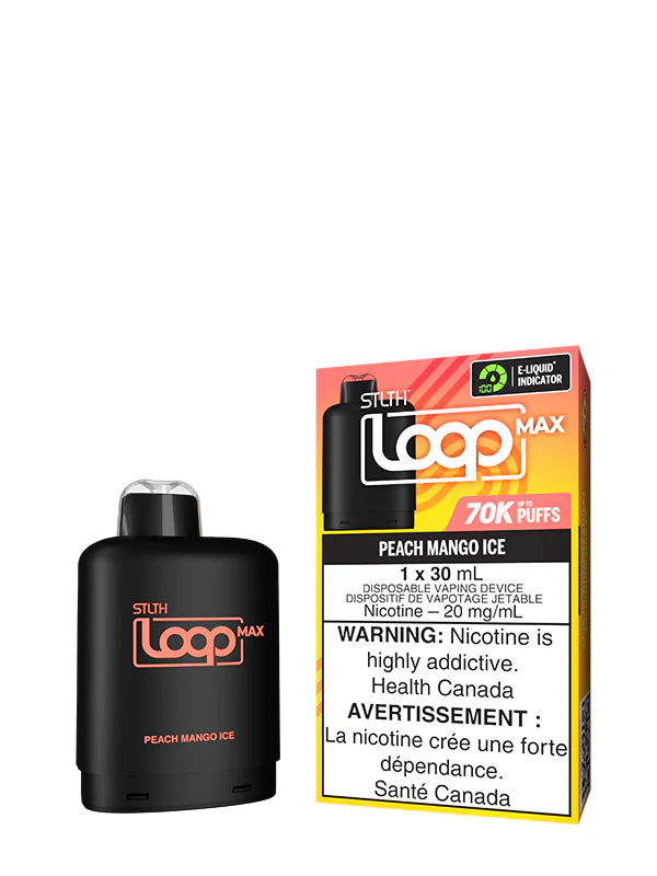 Peach Mango Ice - STLTH Loop MAX Pod 30mL [Ontario Stamp]
