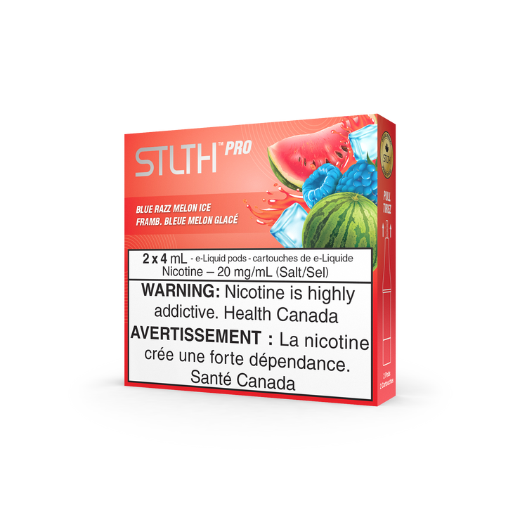 Blue Razz Melon Ice - STLTH Pro 4mL Pods 2-Pack