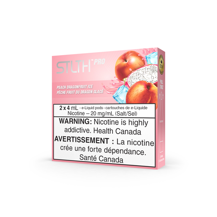 Peach Dragonfruit Ice - STLTH Pro 4mL Pods 2-Pack