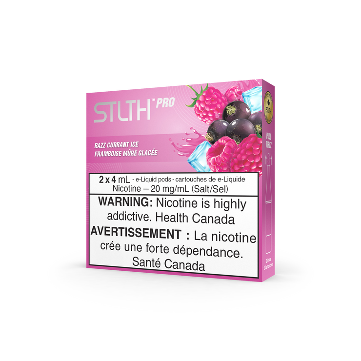 Razz Currant Ice - STLTH Pro 4mL Pods 2-Pack
