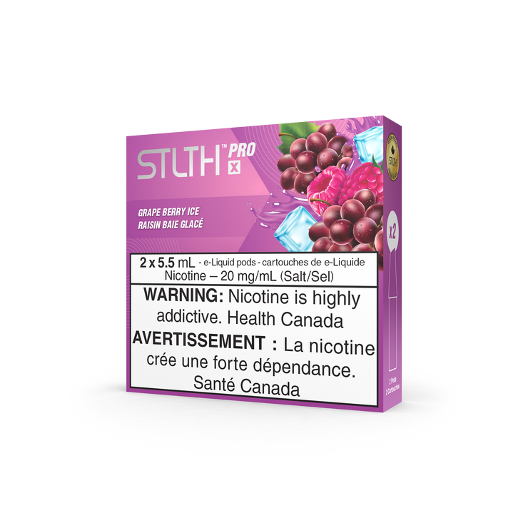 Grape Berry Ice - STLTH Pro X 5.5mL Pods 2-Pack