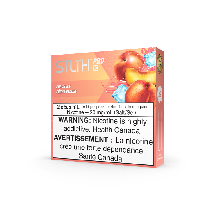 Peach Ice - STLTH Pro X 5.5mL Pods 2-Pack