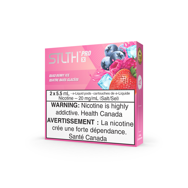 Quad Berry Ice - STLTH Pro X 5.5mL Pods 2-Pack
