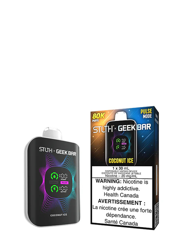Coconut Ice - STLTH X GEEK BAR 30mL Rechargeable Disposable Vape [Ontario Stamp]