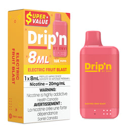 Electric Fruit Blast - Drip'n by ENVI 8mL Disposable Vape [Ontario Stamp]