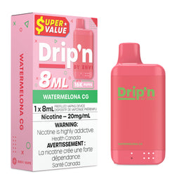 Watermelona CG - Drip'n by ENVI 8mL Disposable Vape [Ontario Stamp]