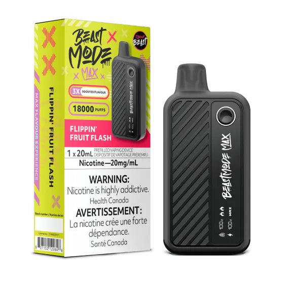Flippin' Fruit Flash - Flavour Beast Beast Mode Max 18k Rechargeable Disposable Vape [Ontario Stamp]