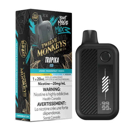 Tropika Iced - Flavour Beast Beast Mode Max 3 Rechargeable Disposable Vape [Ontario Stamp]