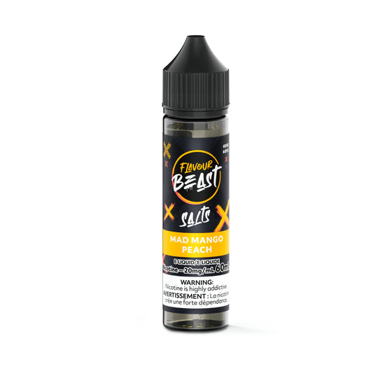 Mad Mango Peach Salt - by Flavour Beast Salts [Ontario Stamp]