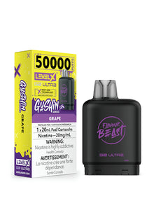 Gushin' Grape - Flavour Beast Level X G2 Ultra 20mL Pod [Ontario Stamp]