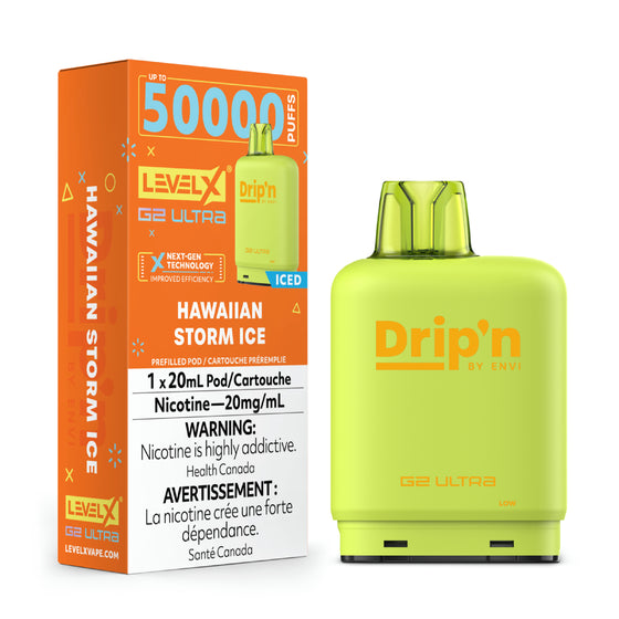 Hawaiian Storm Ice - Drip'n Level X Ultra Pod 20mL [Ontario Stamp]