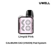 Uwell Caliburn GK2 VISION Lightweight Pod Starter Kit [CRC]