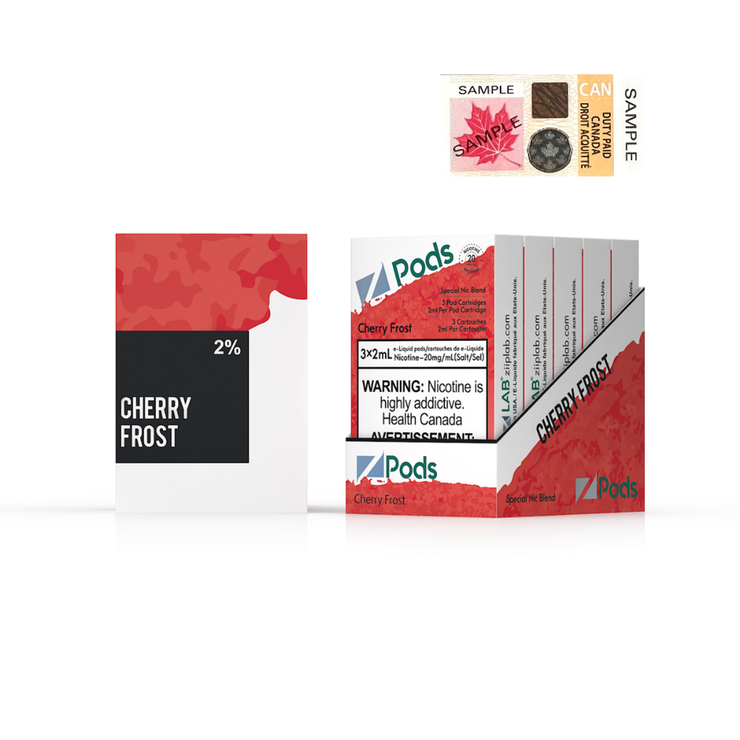 Cherry Frost Zpods S-Pod (STLTH) 3-pack