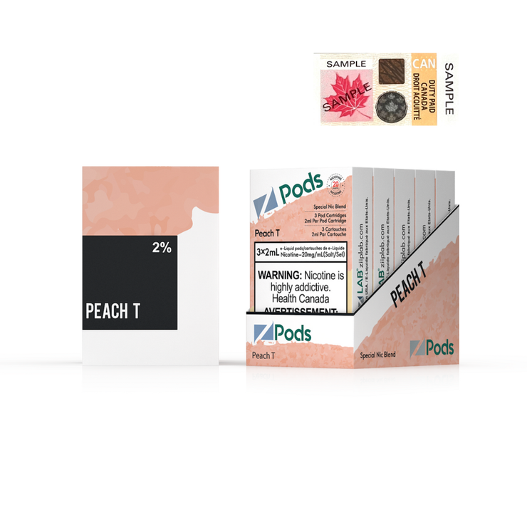 Peach T Zpods S-Pod (STLTH) 3-pack