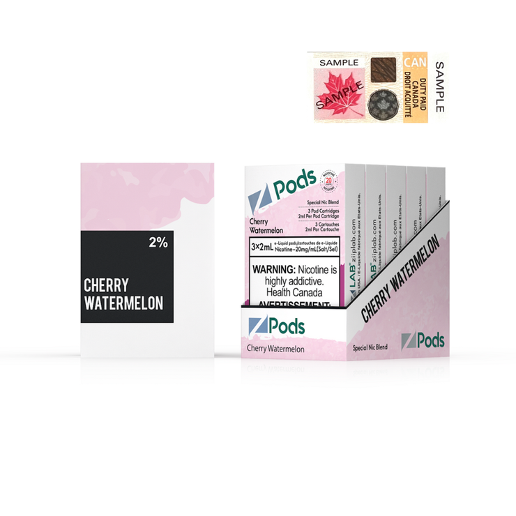 Cherry Watermelon Zpods S-Pod (STLTH) 3-pack