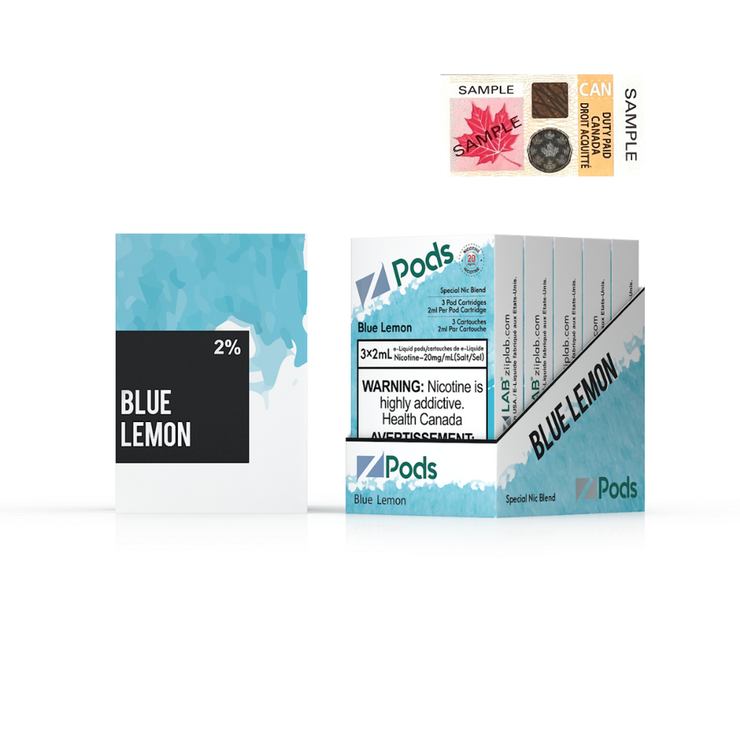 Blue Lemon Zpods S-Pod (STLTH) 3-pack