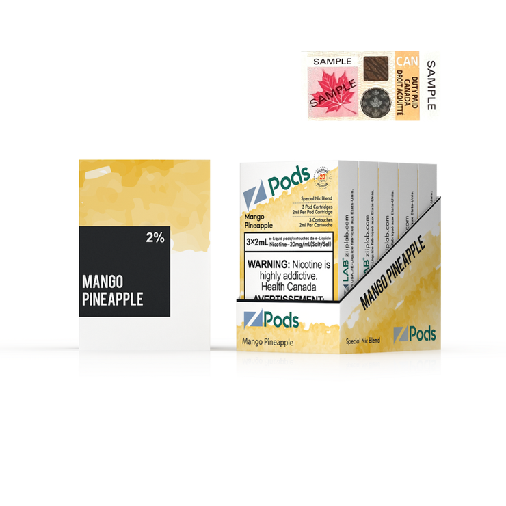 Mango Pineapple Zpods S-Pod (STLTH) 3-pack