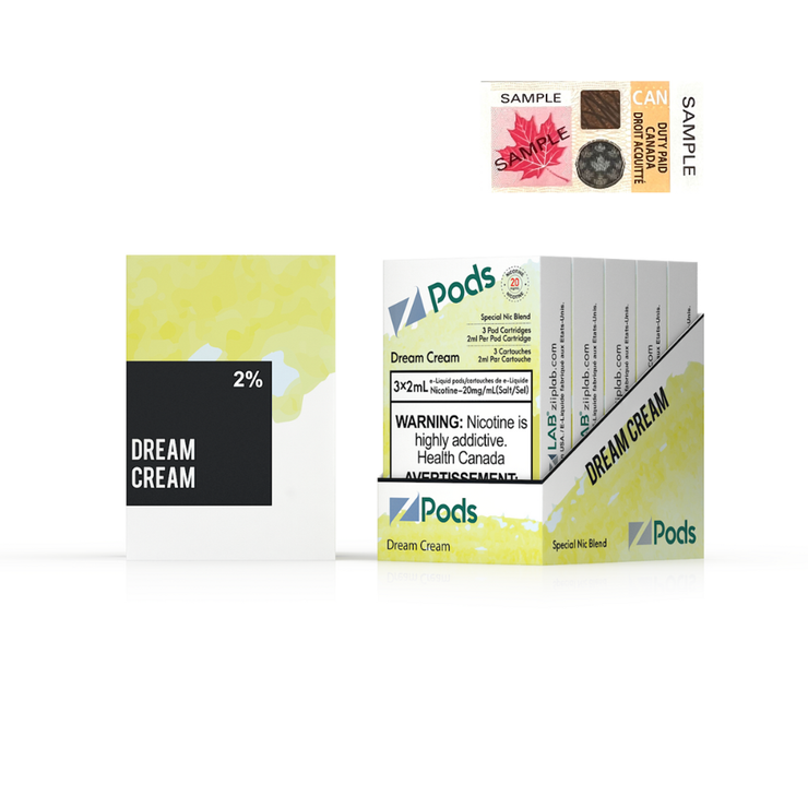 Dream Cream Zpods S-Pod (STLTH) 3-pack