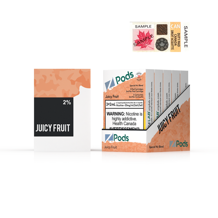 Juicy Fruit Zpods S-Pod (STLTH) 3-pack