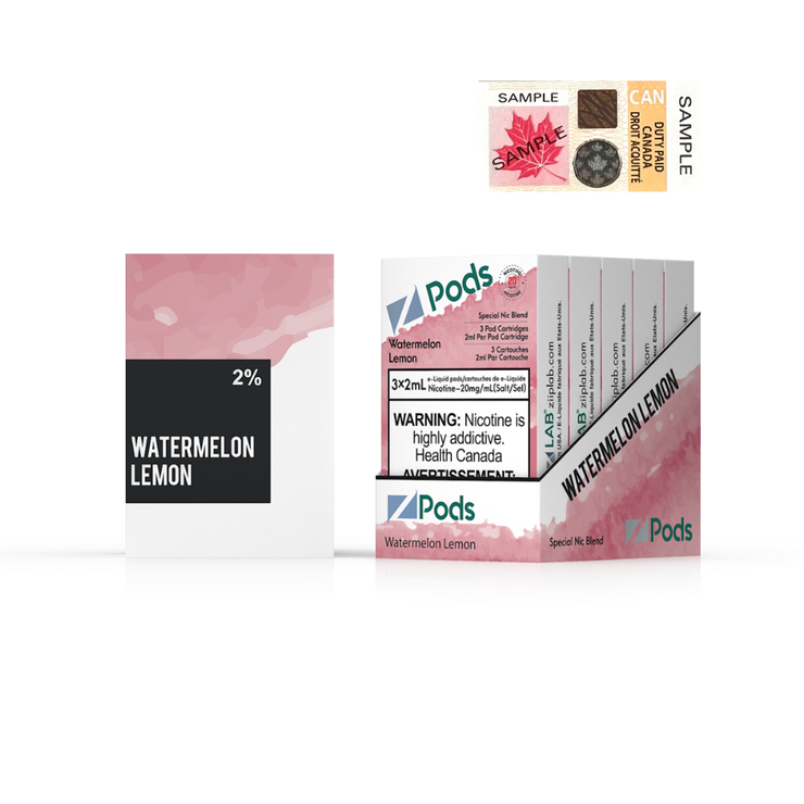 Watermelon Lemon Zpods S-Pod (STLTH) 3-pack