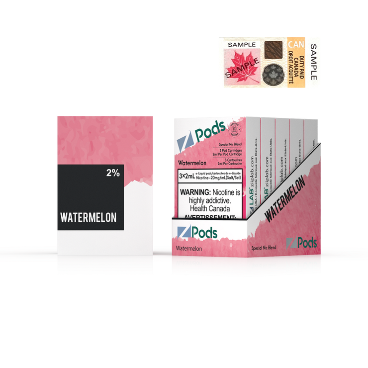Watermelon Zpods S-Pod (STLTH) 3-pack