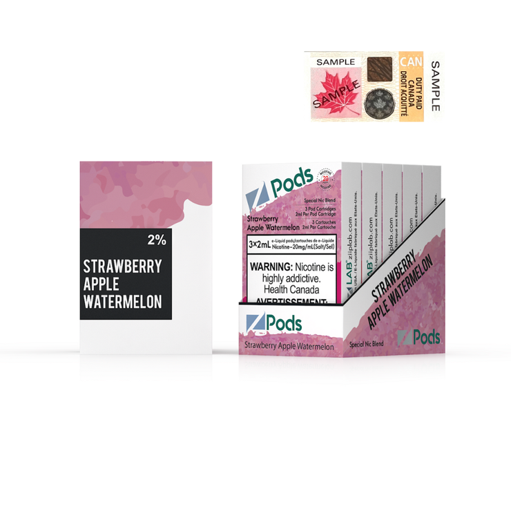 Strawberry Apple Watermelon Zpods S-Pod (STLTH) 3-pack