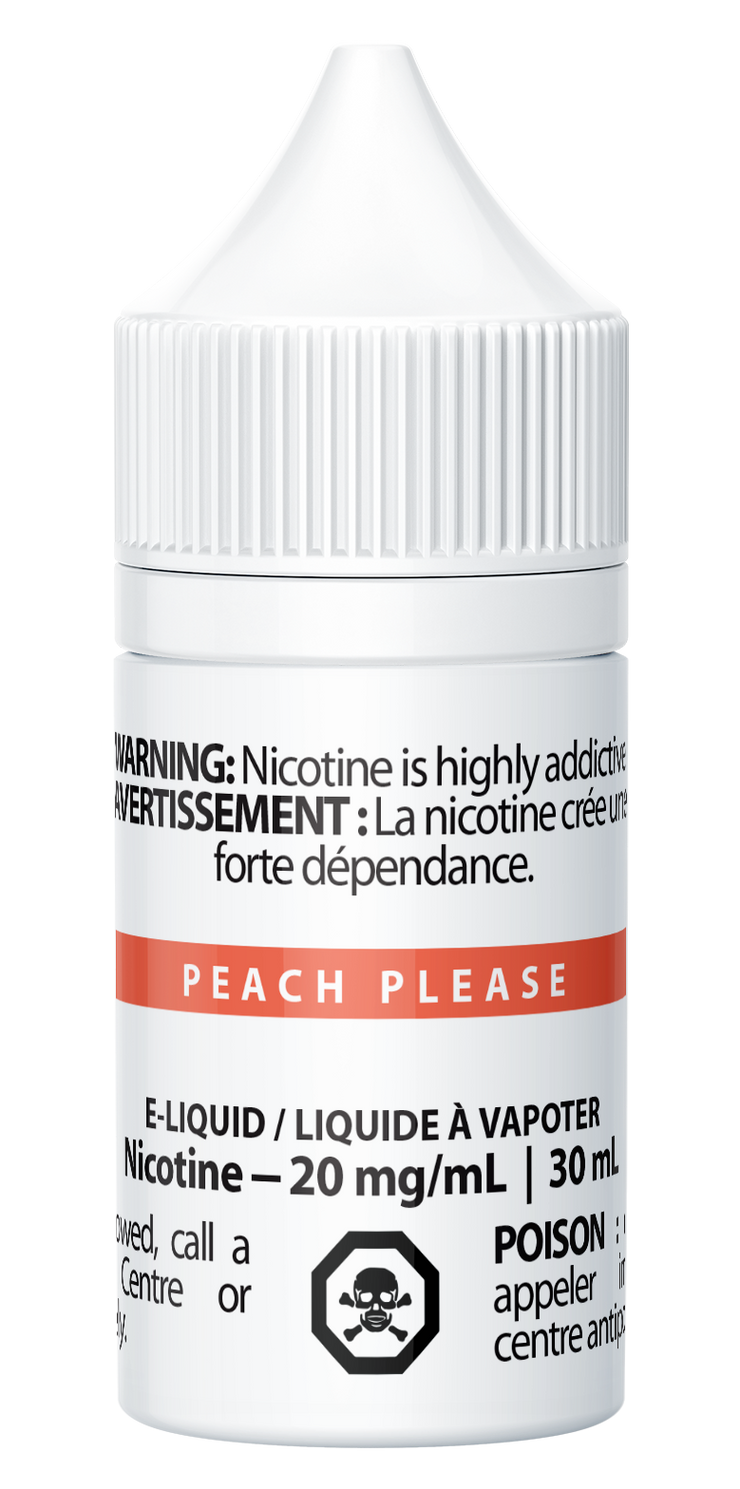Peach Please Salt (Peach Gummy) - by Salt Nix