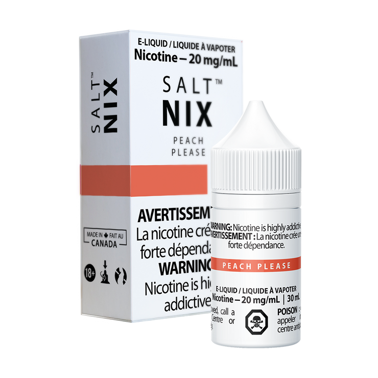 Peach Please Salt (Peach Gummy) - by Salt Nix