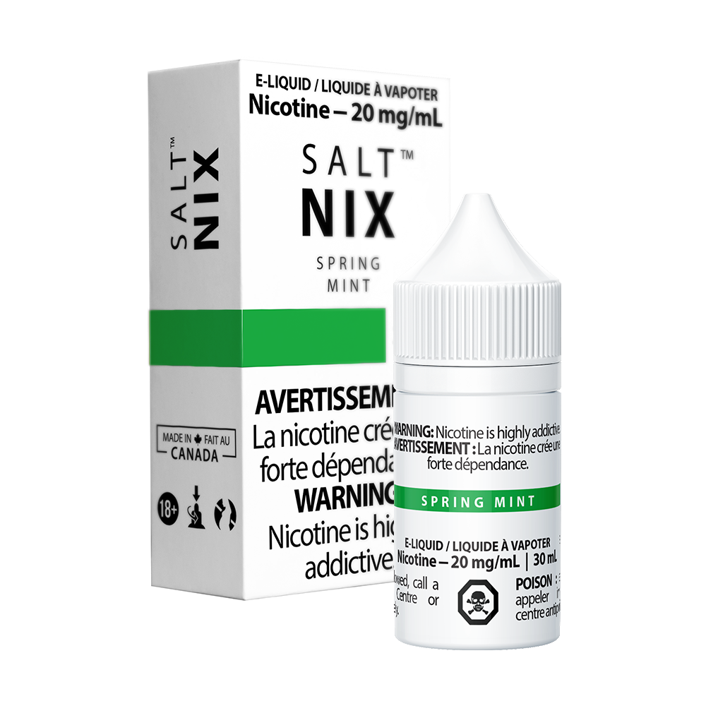 Spring Mint Salt (Sweet Spearmint Peppermint) - by Salt Nix
