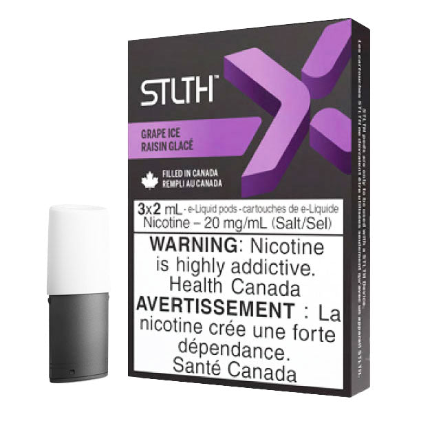 Grape Ice STLTH X Pods 3-Pack
