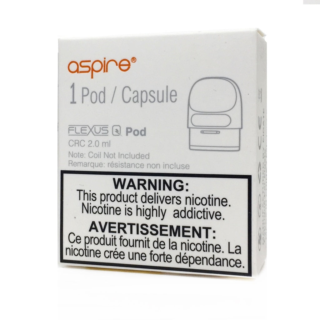 Aspire Flexus Q Empty Replacement Pod [CRC]