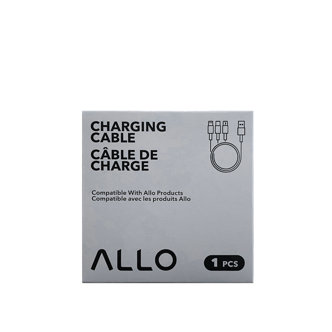 Allo 3-in-1 USB Charging Cable 1.2M (USB-C, microUSB, Lightning)