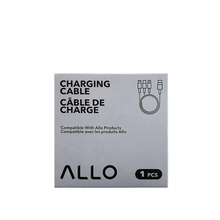 Allo 3-in-1 USB Charging Cable 1.2M (USB-C, microUSB, Lightning)