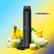 Banana Blackberry Melon Iced - ENVI Apex Remix 2500 Puff Disposable Vape