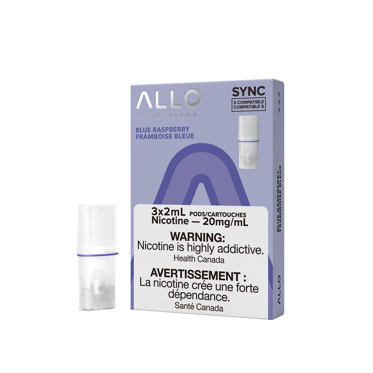 Blue Raspberry Allo Sync Pods 3-Pack