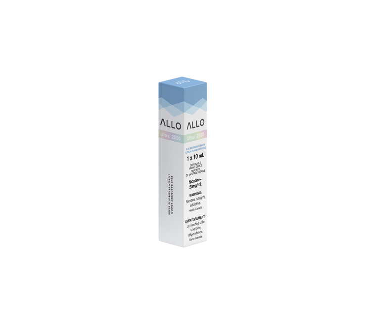 Blue Raspberry Lemon Allo Ultra 2500 Puff Disposable Vape