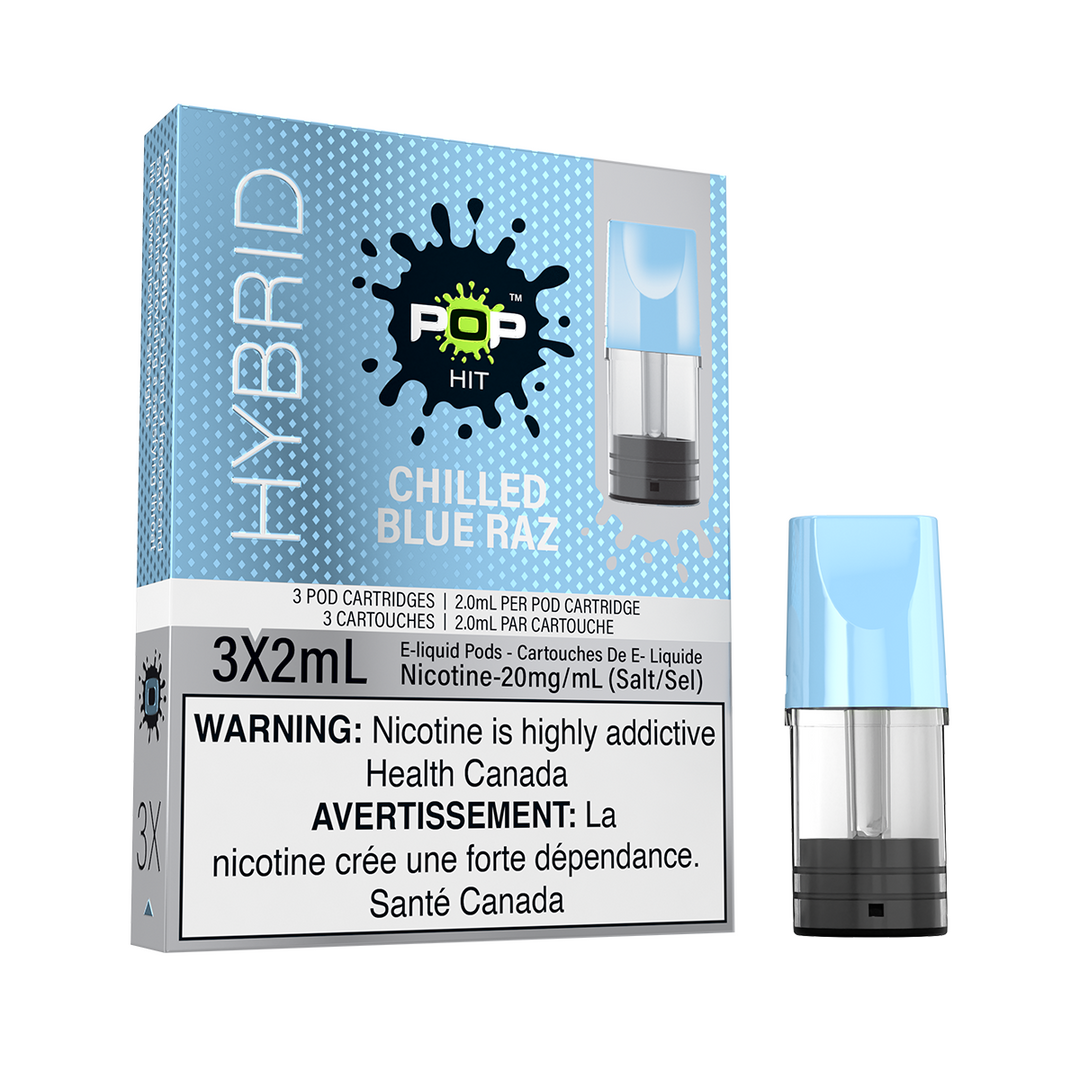 Chilled Blue Razz POP Hybrid Pods (STLTH) 3-pack